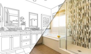 bathroom remodel plan sketch to reality centennial co